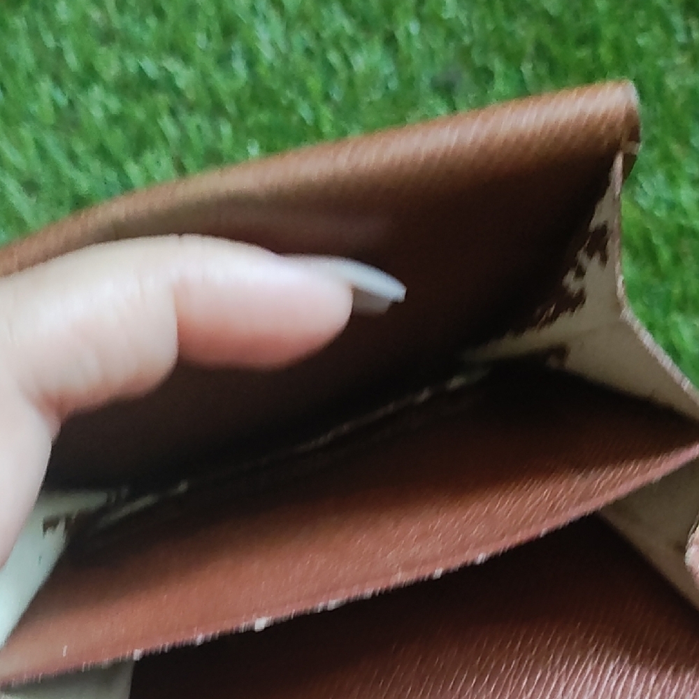 Louis Vuitton Brown Monogram Coin / Jewelry Pouch Porte - Monnaei Gousset - Picture 9 of 13